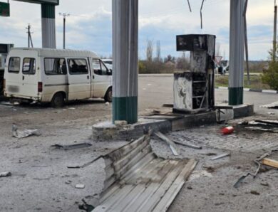 Росіяни обстріляли АЗС на Харківщині