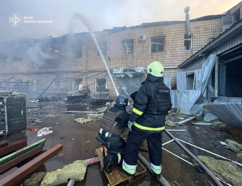 Росіяни вдарили по інфраструктурі Чернігівщини
