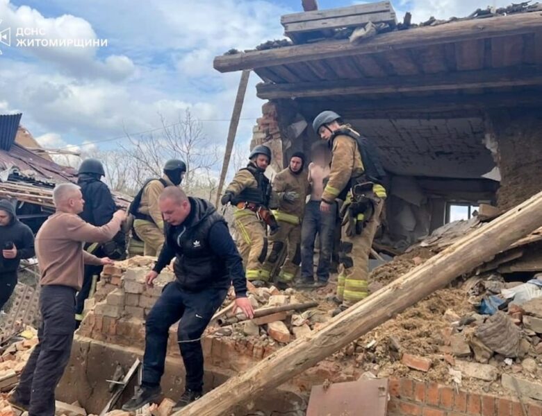 Росіяни знищили цілу вулицю на Житомирщині