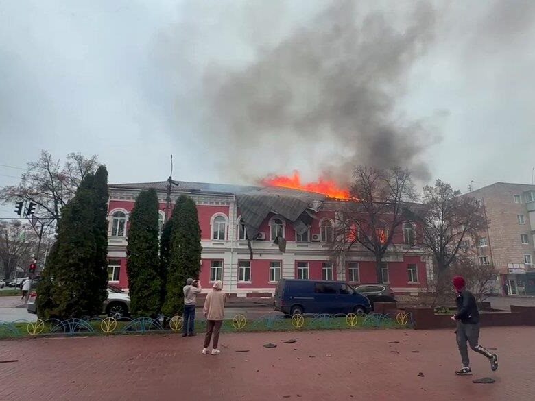 “Шахеди” атакували міськраду в Прилуках