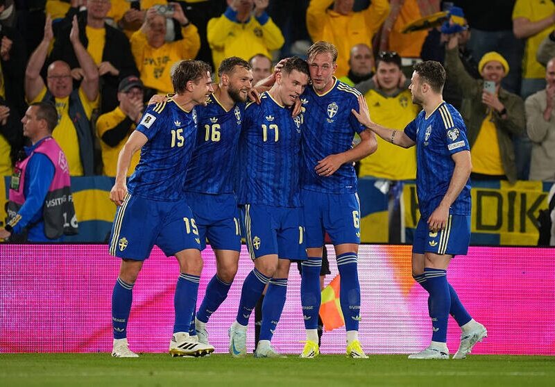 Швеція святкує вихід на ЧС після перемоги над Україною