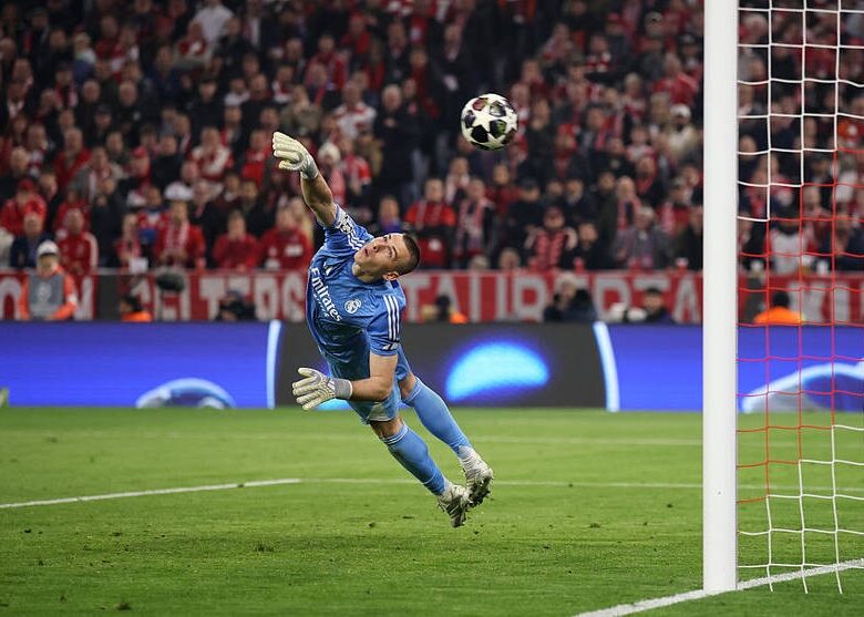 Стала відома оцінка Луніна за матч Баварія – Реал