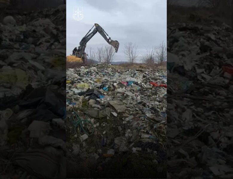 Незаконне сміттєзвалище на Закарпатті: підозрюється посадовець комунального підприємства