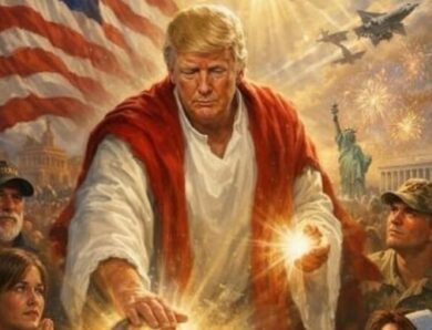 Трамп почав виправдовуватися за зображення себе в ролі Ісуса