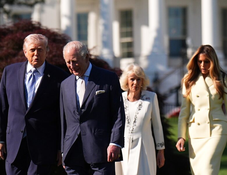 Трампи прийняли у Білому домі короля Чарльза і королеву Каміллу