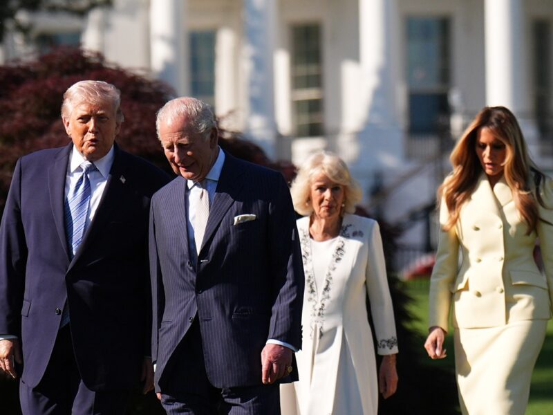 Трампи прийняли у Білому домі короля Чарльза і королеву Каміллу