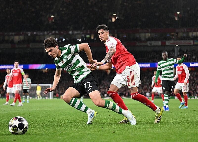 У чвертьфіналі Ліги чемпіонів нічия дозволила Арсеналу обійти Спортінг