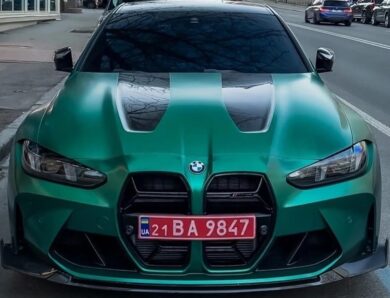 У Києві помітили екстремальний BMW вартістю понад $150 000