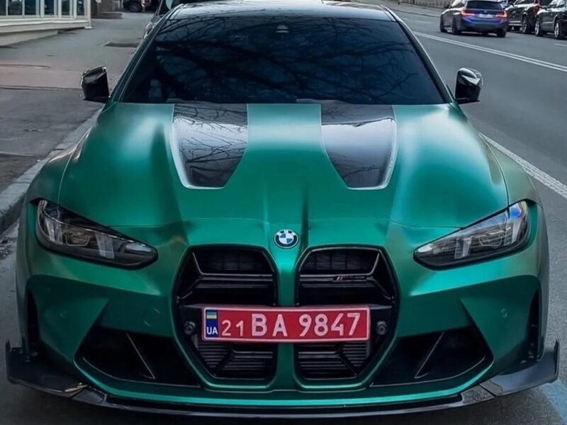 У Києві помітили екстремальний BMW вартістю понад $150 000