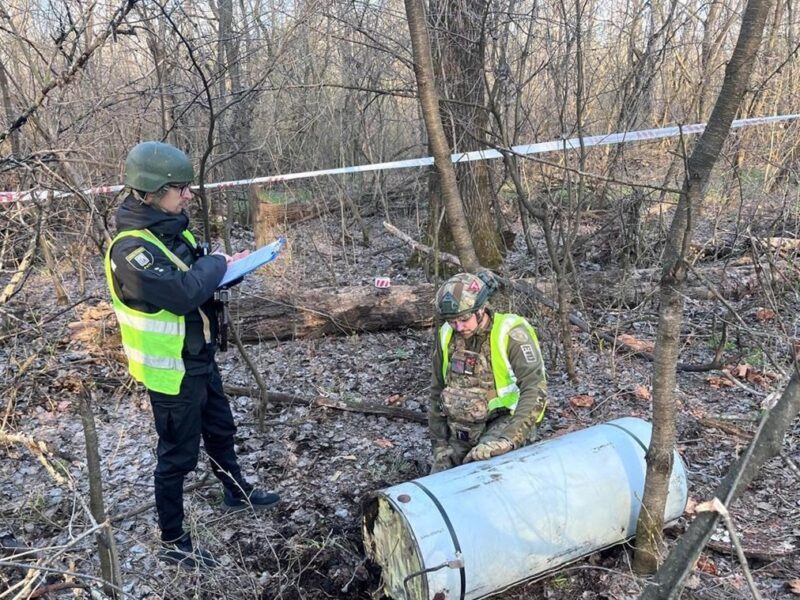У Києві виявили бойову частину ракети Іскандер-К