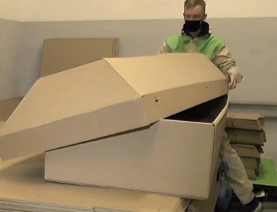 У Криму влада дозволила картонні труни при похованні за рахунок держави