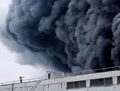 У Луцьку ліквідували пожежі після ударів РФ