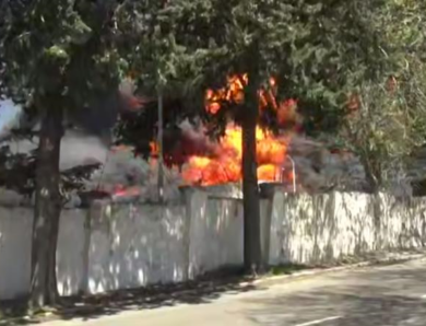 У Туапсе через пожежу на НПЗ призупинили подачу води