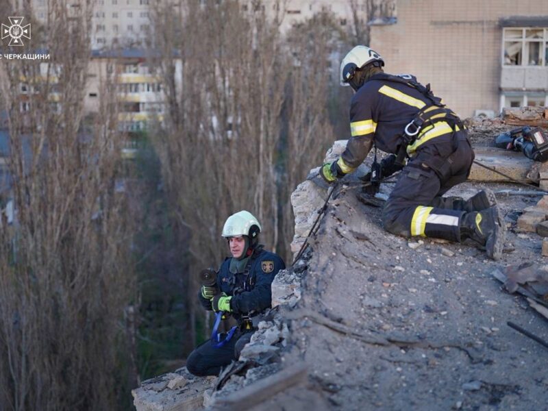 Удар по Черкасах: зросла кількість постраждалих