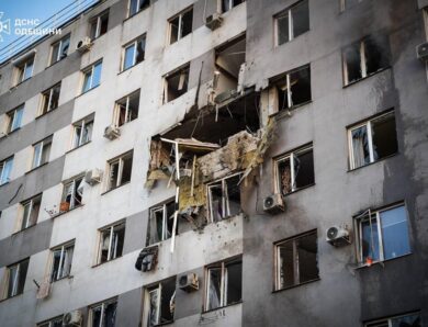 Удар по Одесі: загинув чоловік, шестеро постраждалих