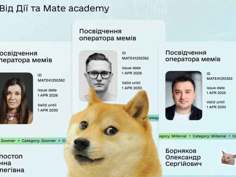 В Дії запустили сертифікацію для шанувальників мемів