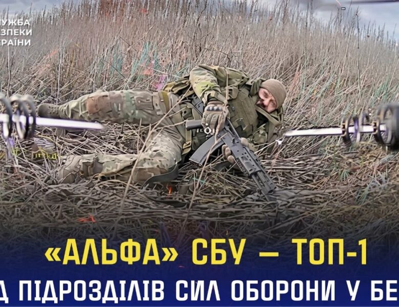 «Альфа» СБУ — топ-1 серед підрозділів Сил оборони України за кількістю уражених цілей у березні