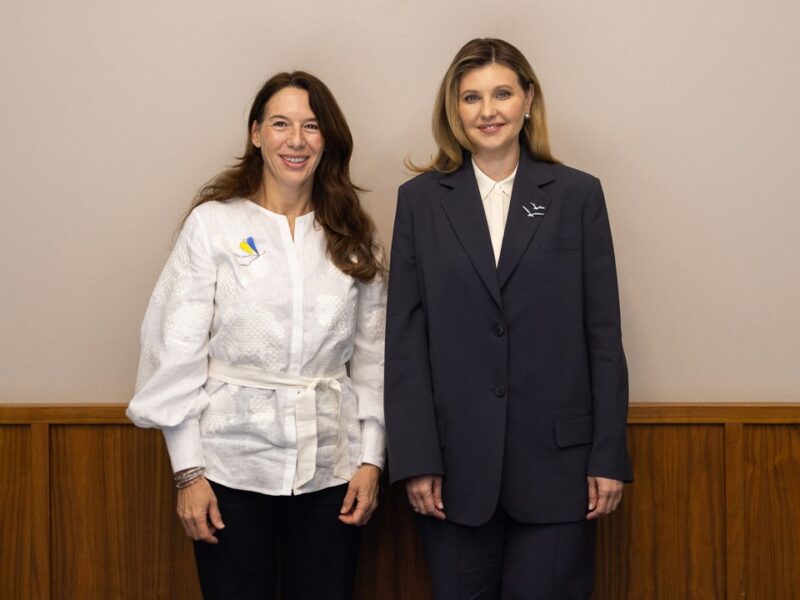 Перша леді й заступниця Генсека ООН обговорили роль в покаранні окупантів за злочини щодо дітей