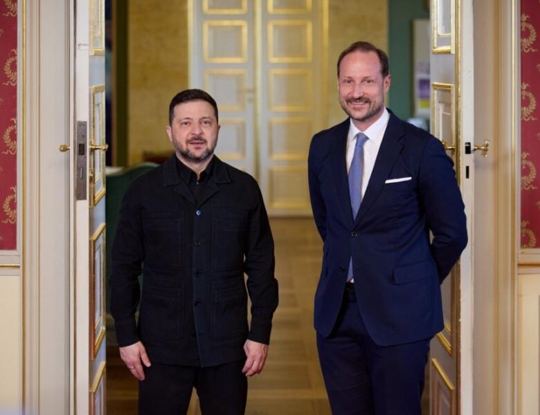 Зеленський зустрівся з кронпринцом Норвегії