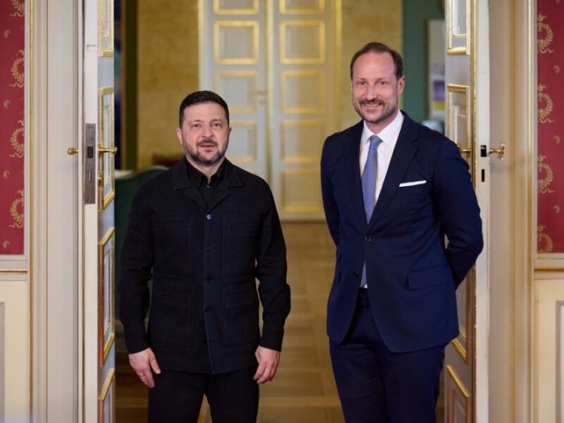 Зеленський зустрівся з кронпринцом Норвегії