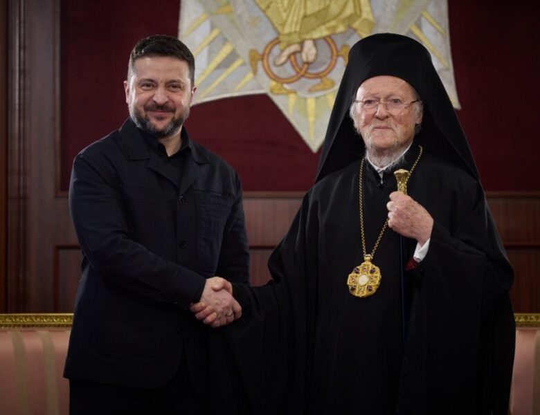 Зеленський зустрівся з Вселенським патріархом