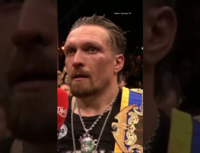 Oleksandr Usyk’s Speech After Defeating Rico Verhoeven