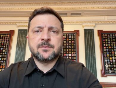Звернення Володимира Зеленського наприкінці 1556-го дня війни