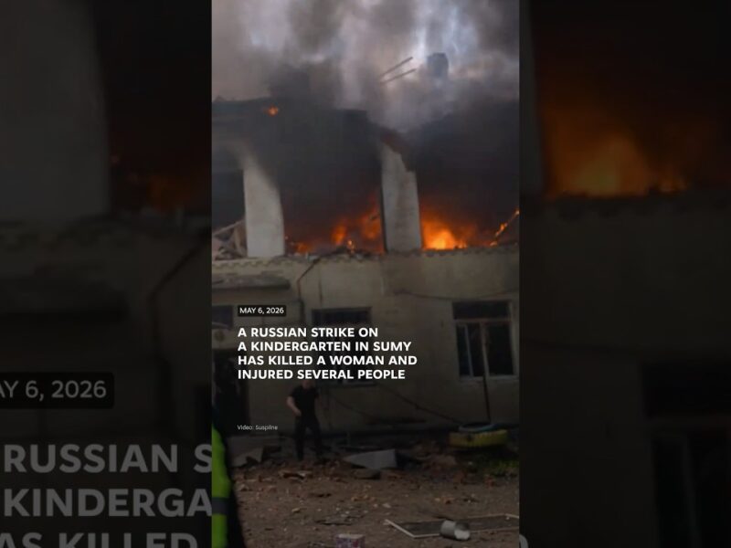 Russia struck a kindergarten in Sumy on May 6, 2026