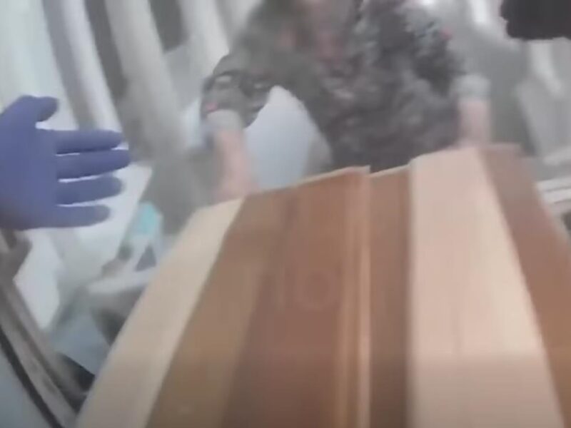 Атака на Київ: з&rsquo;явилося відео з бодікамер поліції