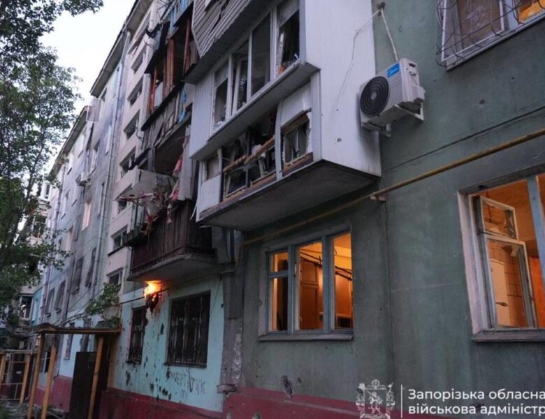 Атака на Запоріжжя: з’явилися фото наслідків