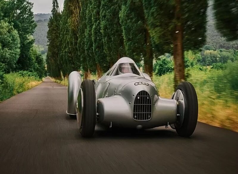 Audi відтворила рекордний болід Auto Union Lucca 1935 року
