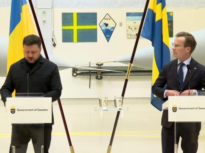 Підписання декларації про поглиблення співпраці. Заяви Володимира Зеленського й Ульфа Крістерссона