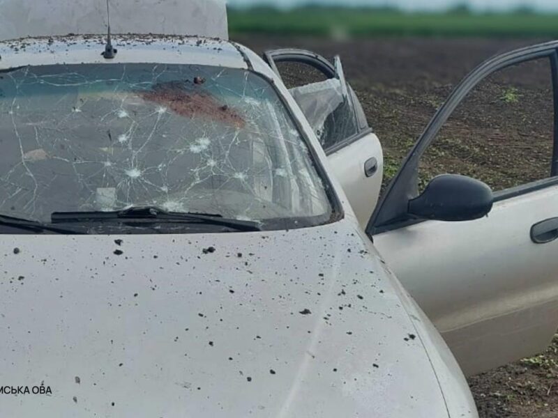 Двоє чоловіків на Сумщині загинули, коли вантажили в авто уламки дрона