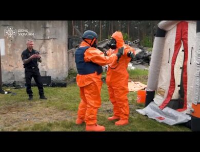 Візит делегації Фінляндії до українських рятувальників