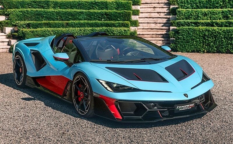Lamborghini представила суперкар Fenomeno Roadster без даху