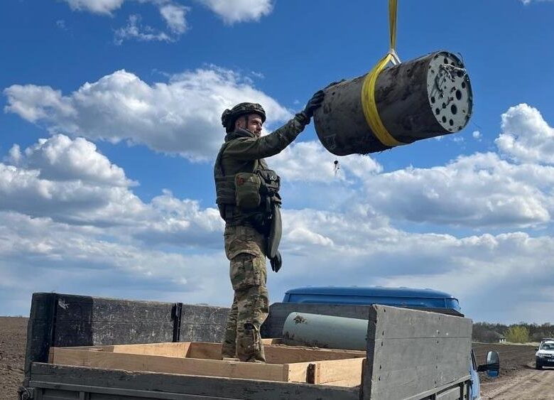 На Кіровоградщині знешкодили ракету з двома зарядами по 400 кг