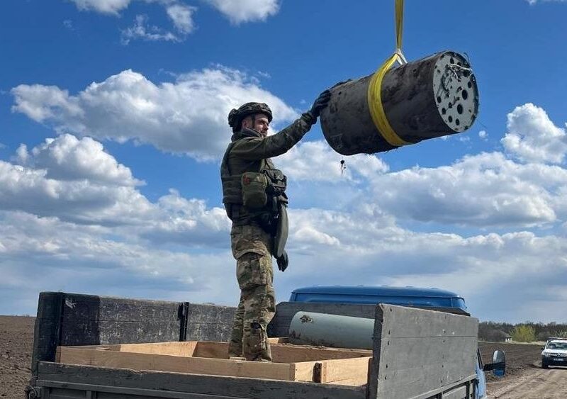 На Кіровоградщині знешкодили ракету з двома зарядами по 400 кг