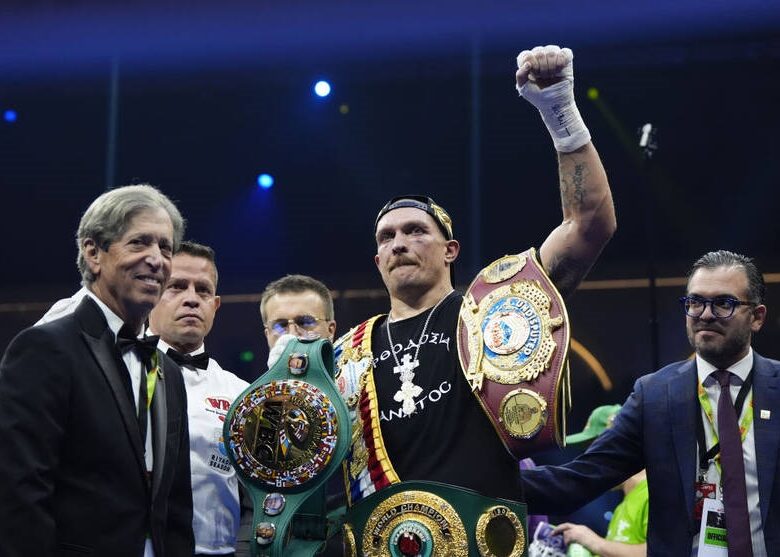 На кону бою Усик – Верховен стоятимуть два чемпіонські титули
