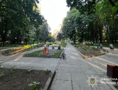 На Львівщині 10-річний хлопчик наїхав велосипедом на 3-річного малюка