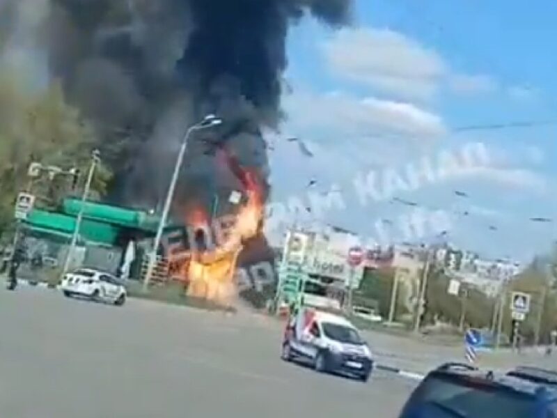 Росія дронами атакує АЗС в різних районах Харкова