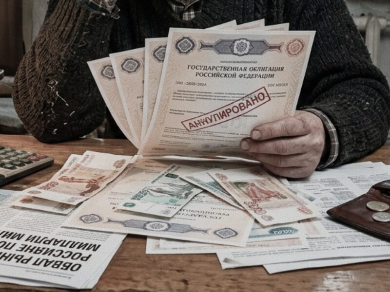 Росіяни можуть масово втратити гроші на облігаціях – розвідка