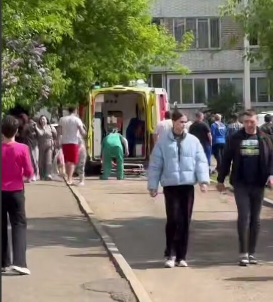 Російський Оренбург під масованою атакою дронів