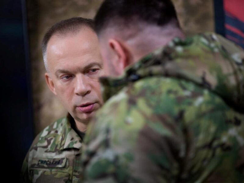 Сирський оцінив поточну ситуацію в Костянтинівці