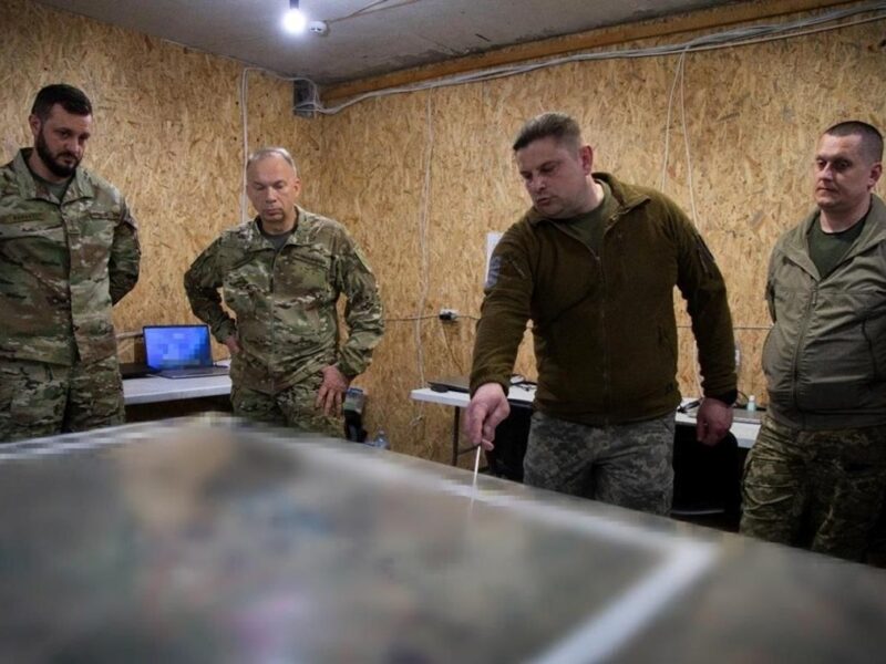 Сирський відвідав корпус Хартія на Харківщині
