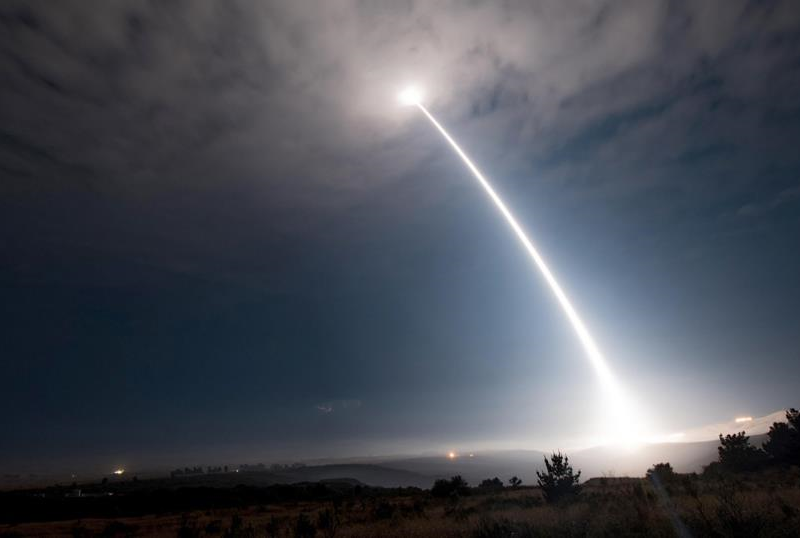 США провели тестовий пуск балістичної ракети, що дістає до Москви