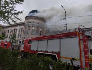 У Іркутську спалахнув науково-дослідний інститут