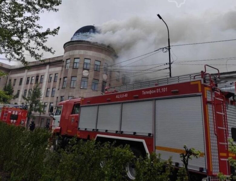 У Іркутську спалахнув науково-дослідний інститут