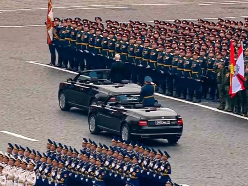У Москві відбувся найкоротший в історії парад
