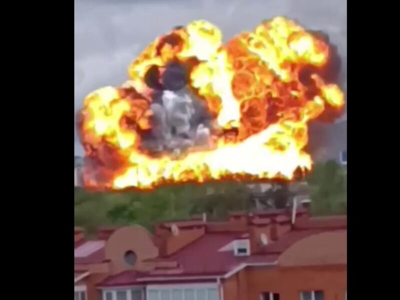 У російському П’ятигорську вибух знищив АЗС