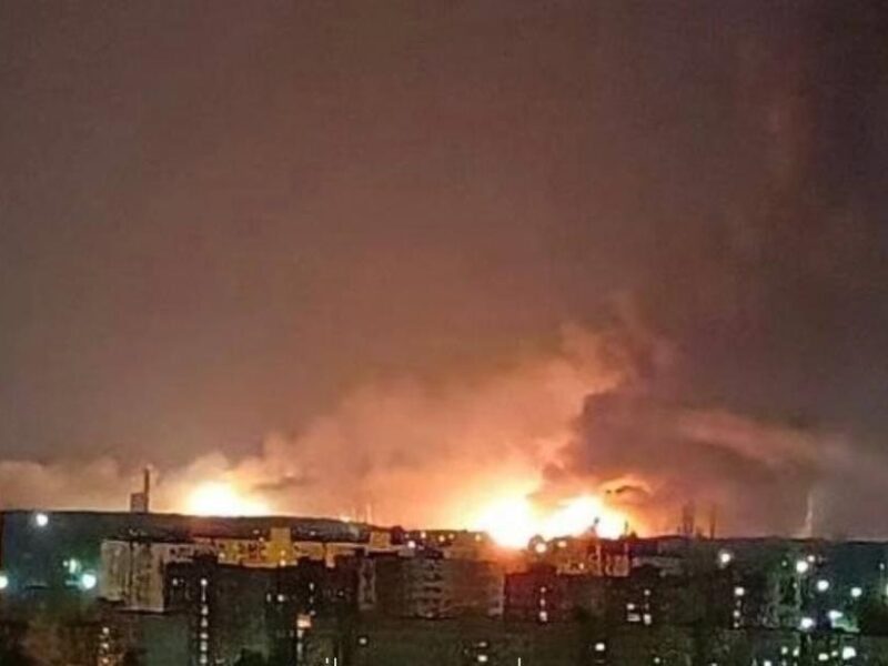 У Рязані палає НПЗ – соцмережі